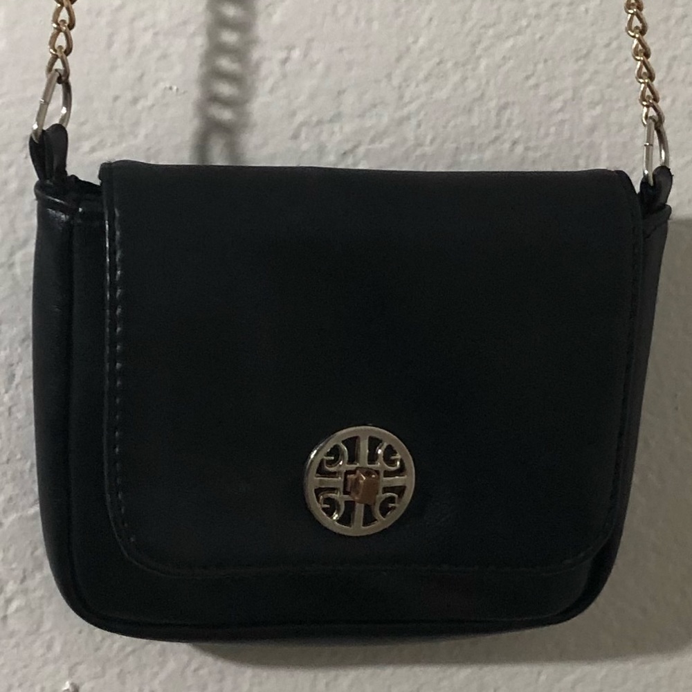 Black & Gold Mini Purse
